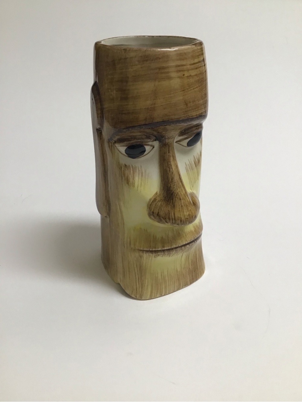 Kowloon Moai Tiki Mug Saugus Mass Resturant Tiki Bar 6” Tall KGS 2018 Man Cave